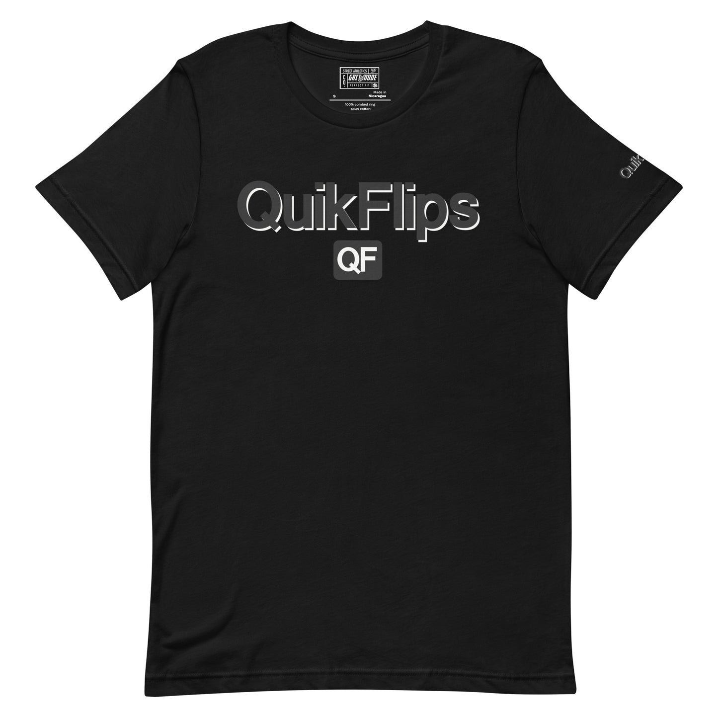 Quick Flips Premium T  Blk/Wht