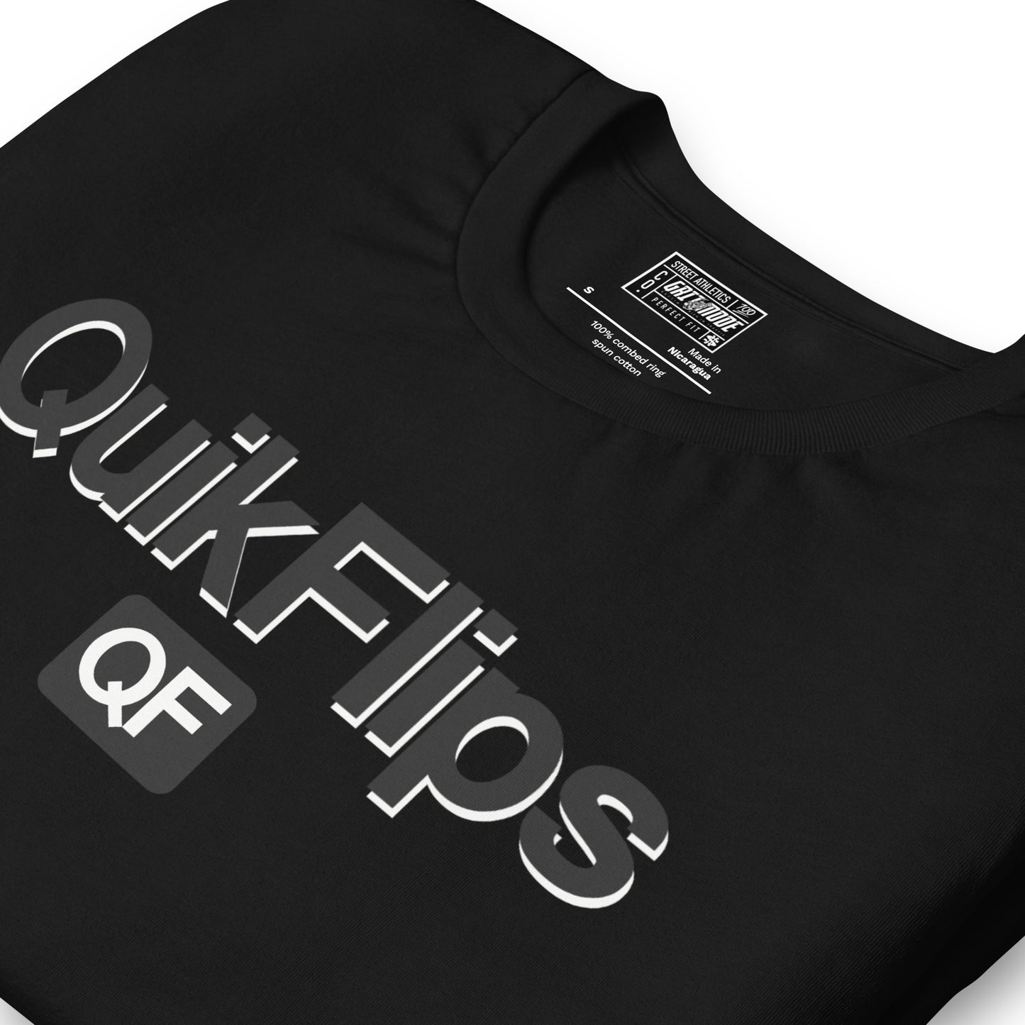 Quick Flips Premium T  Blk/Wht