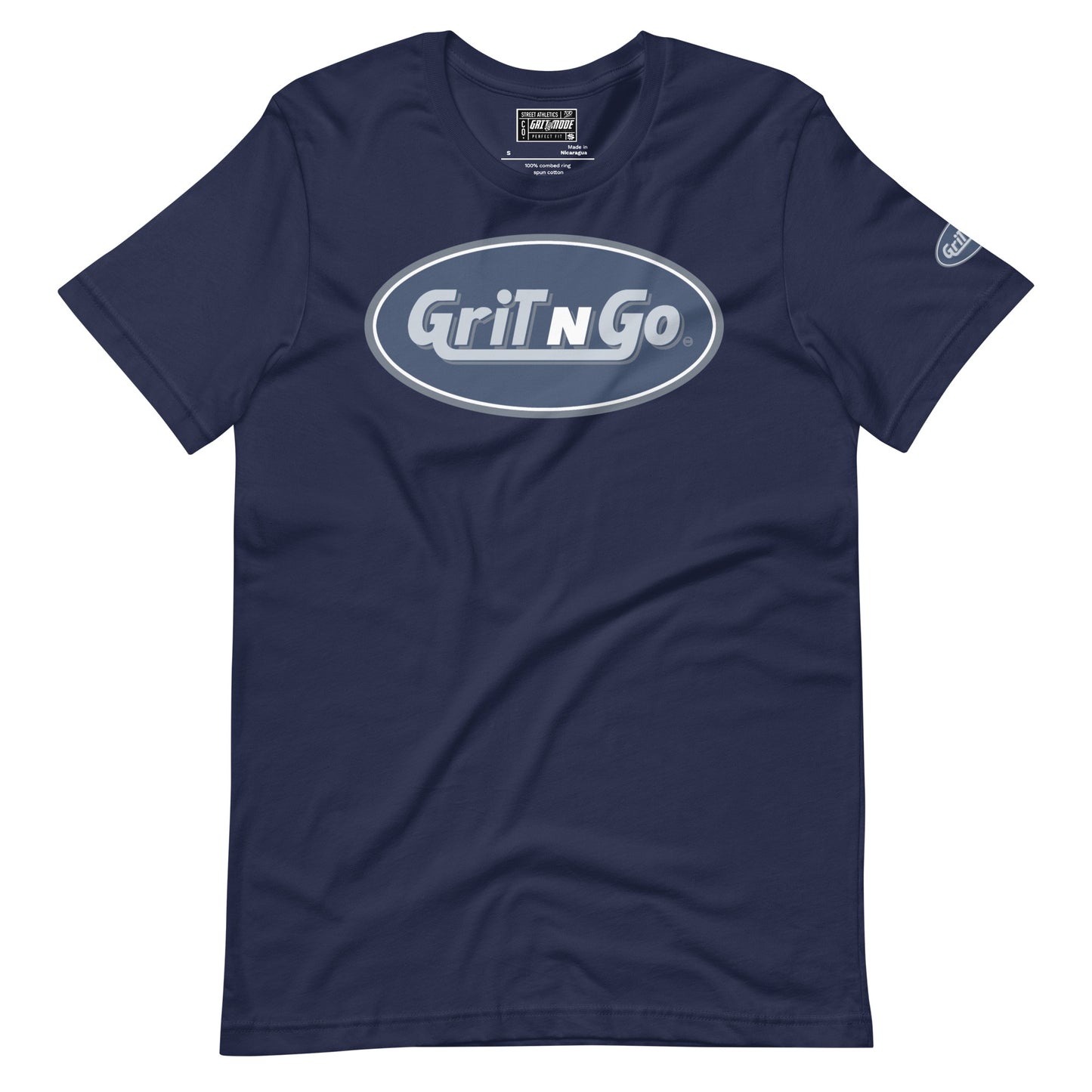 GnG Premium T Navy/Grey