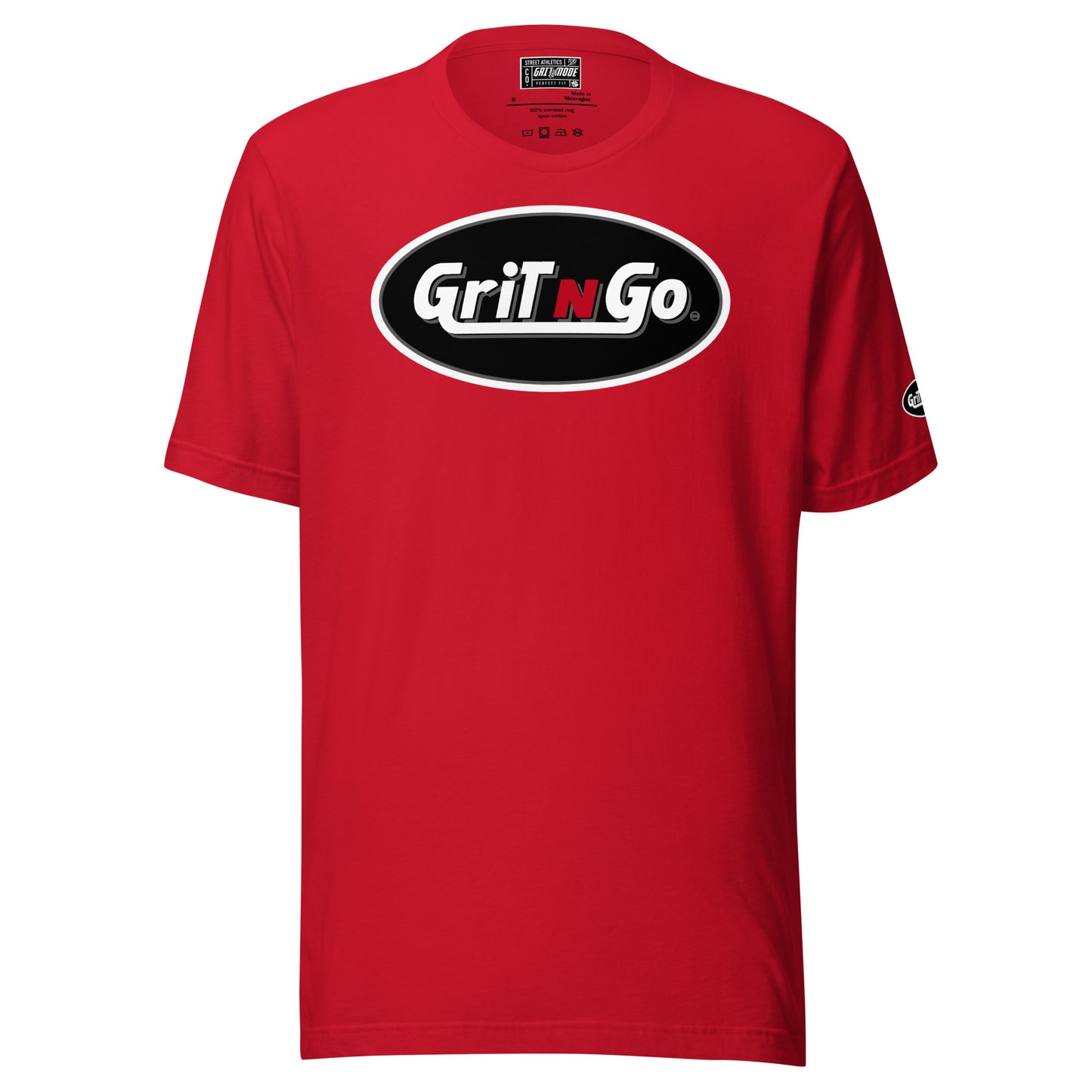 GnG Premium T Blk/Red/Wht