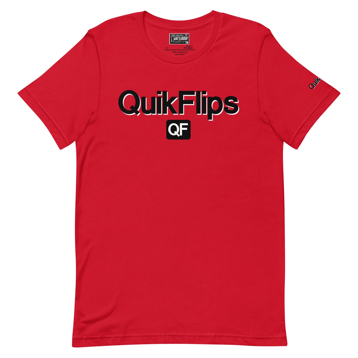 Quick Flips Premium T  Blk/Wht