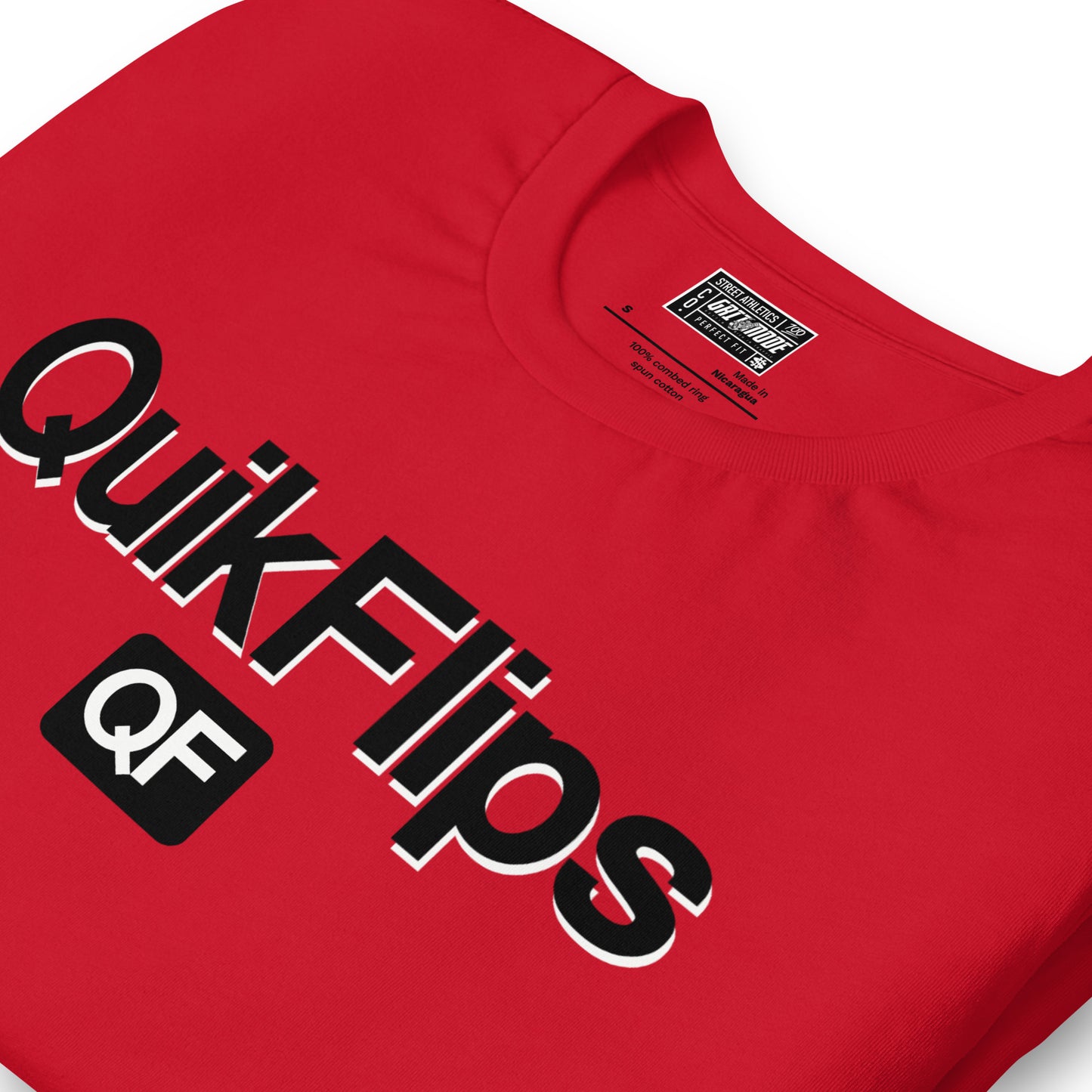 Quick Flips Premium T  Blk/Wht