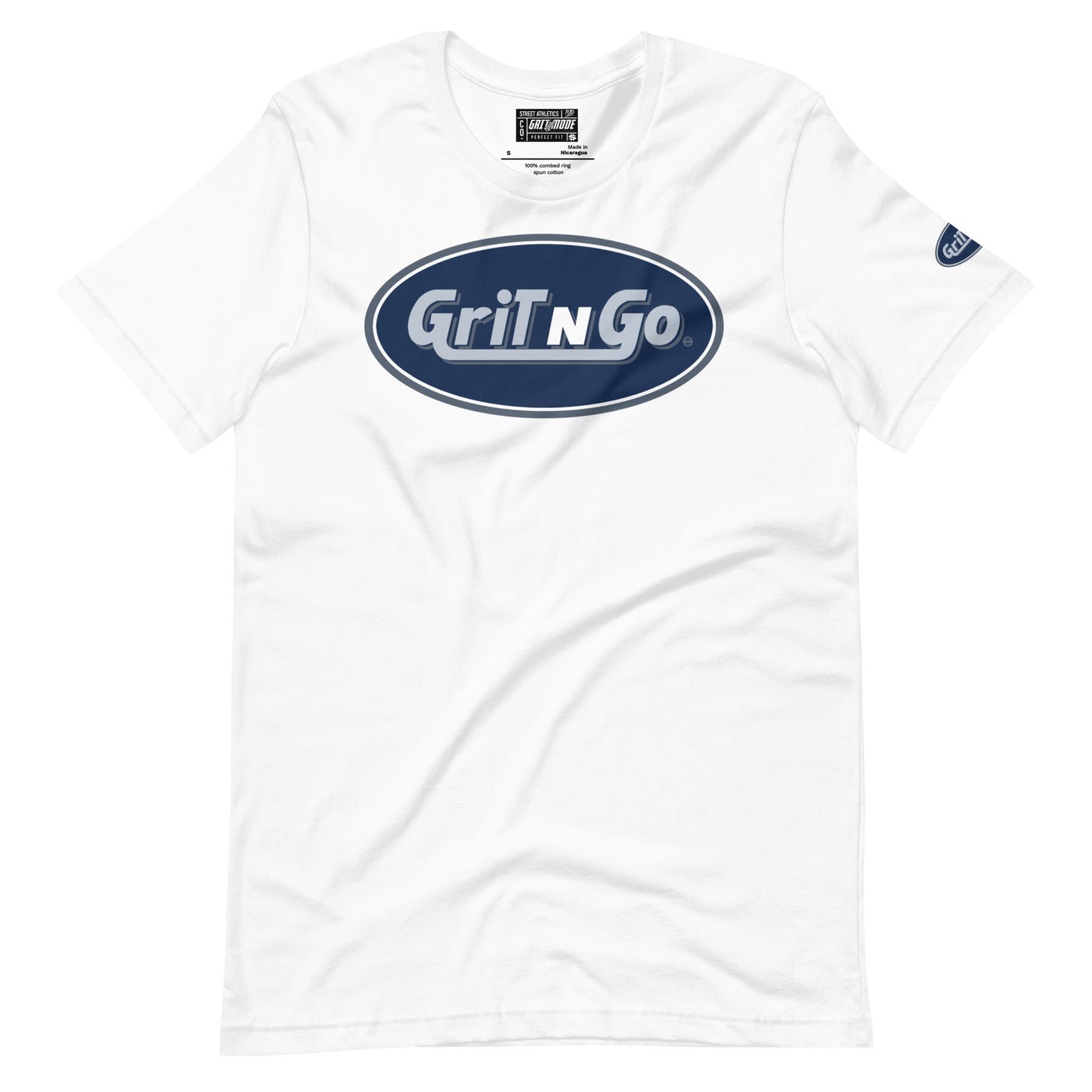 GnG Premium T Navy/Grey