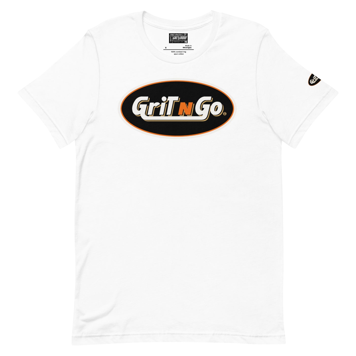 GnG Premium T Blk/BurntOrange